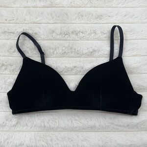 La SENZA Black Velvet Bralette